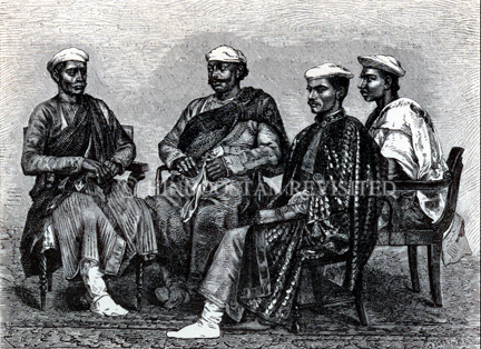 /data/Original Prints/Portraiture, Portraits, Occupations, Trades and Professions, People/HINDOO BANKERS OF DELHI.jpg